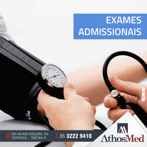exames admissionais